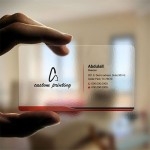 Custom Printing Double Sided Business Card 400g High Quality PVC Customized Name Cards Logo Printed scannable card, scannable id, business card