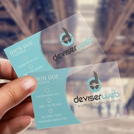 Custom Printing Double Sided Business Card 400g High Quality PVC Customized Name Cards Logo Printed scannable card, scannable id, business card