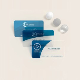 Custom Printing Double Sided Business Card 400g High Quality PVC Customized Name Cards Logo Printed scannable card, scannable id, business card