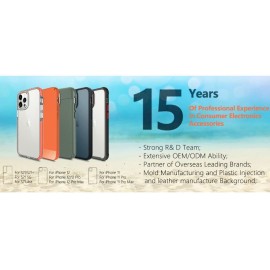 Customize TPU PC Phone Case Cover 1.5mm Cellphone Case Shell for iphone 15 16 pro