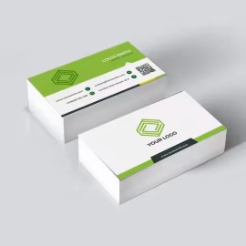 Custom Printing Double Sided Business Card 300g High Quality Paper Customized Name Cards Logo Printed Thank You Card scannable card, scannable id